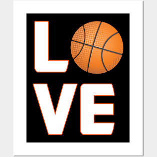 Basketball Love Basketball Fan Posters and Art